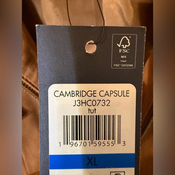 Tommy Hilfiger Women's Suede Zip Trucker Jacket‎ Camel XL - Picture 7 of 10